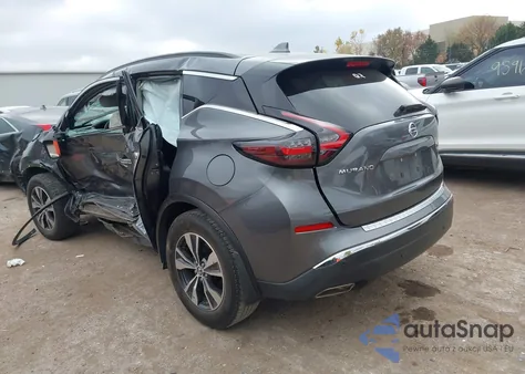 2019 Nissan Murano Sv z USA, uszkodzony, nr VIN 5N1AZ2MJ7KN110313